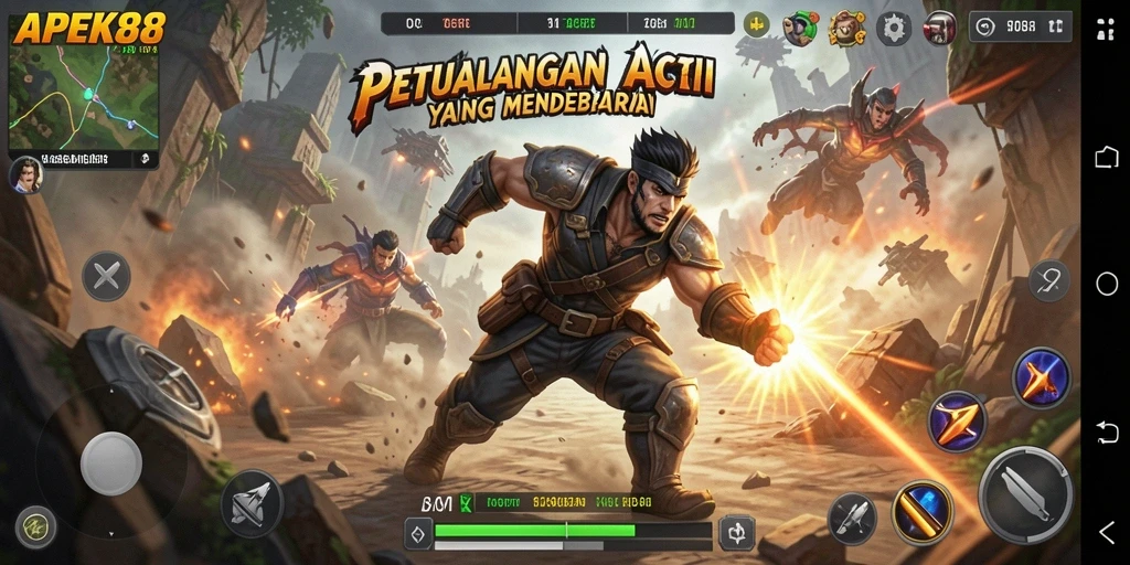 Gameplay mendebarkan APEK88 dengan aksi seru dan grafis menawan.