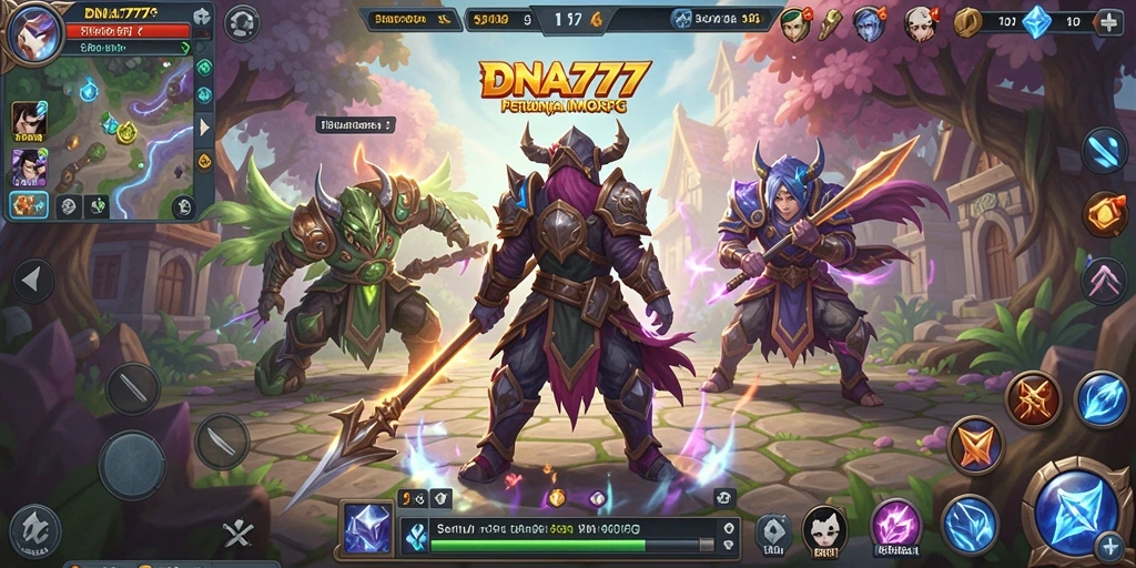 Gameplay seru dalam dunia fantasi yang menakjubkan.
