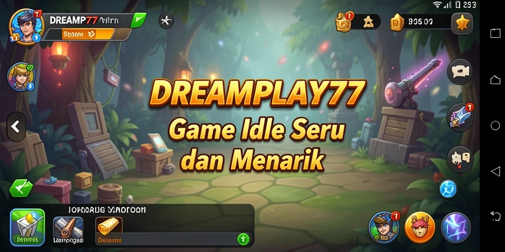 Tampilan gameplay <strong>DREAMPLAY77</strong> yang menarik dan adiktif.