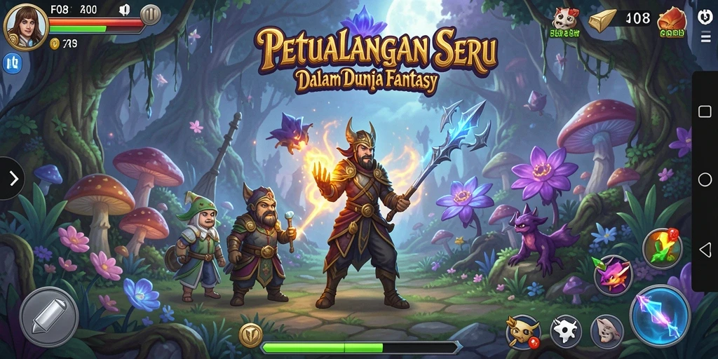 Tampilan gameplay F08 yang seru dan penuh aksi.