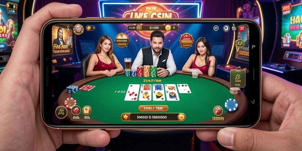 Tampilan gameplay HAO788 yang menarik dalam Live Casino.