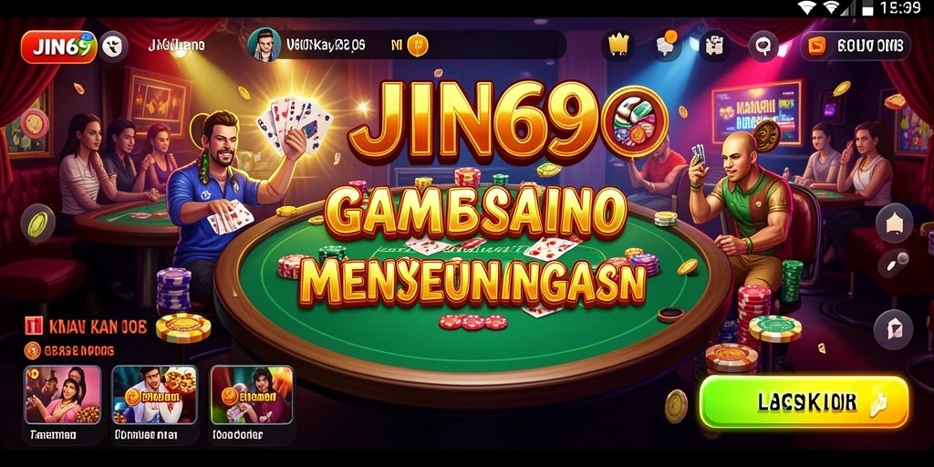 Tampilan gameplay seru dan menguntungkan di JIN69.