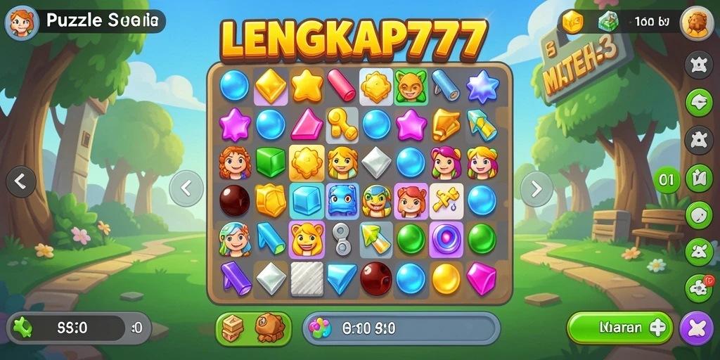 Tangkapan layar gameplay LENGKAP777 yang menarik dan penuh warna.