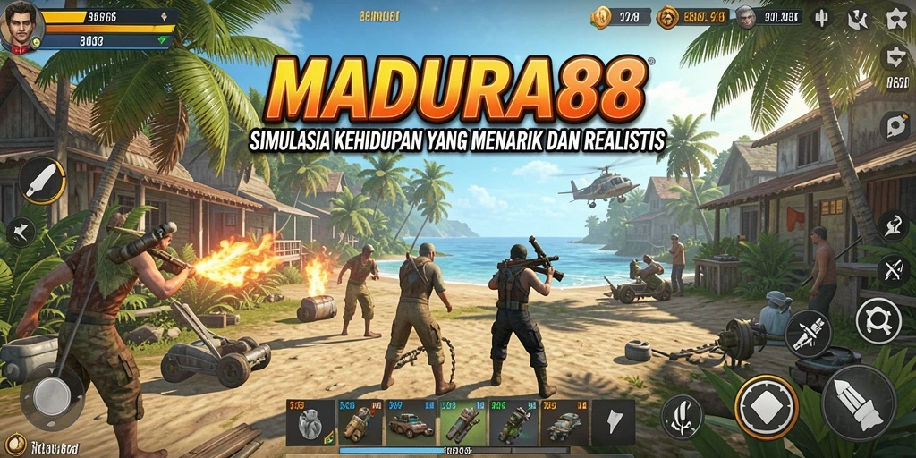 Tangkapan layar dari gameplay <strong>MADURA88</strong> menampilkan aktivitas interaktif yang dinamis.