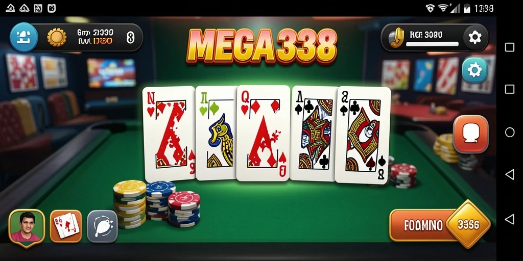 Tampilan gameplay MEGA338 yang menarik dan interaktif.