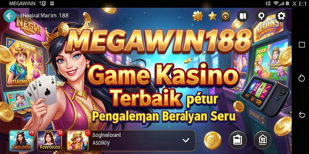 Gameplay seru di MEGAWIN188 dengan berbagai pilihan permainan Kasino.