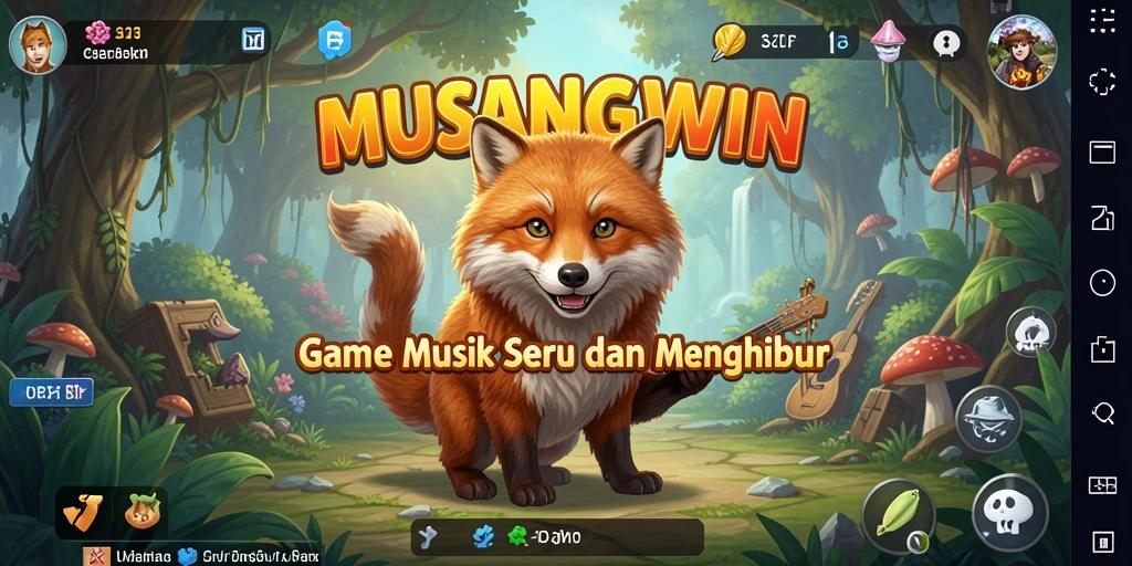 Tampilkan gameplay MUSANGWIN dengan tampilan yang dinamis.