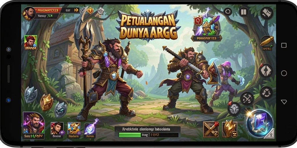 Gameplay menarik dan aksi pertarungan seru di PRAGMATIC123.