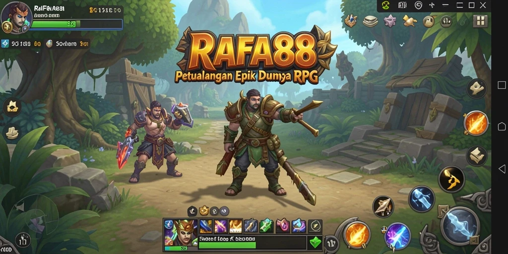 Tampilan gameplay seru dari RAFA88, eksplorasi dunia RPG yang mendalam.