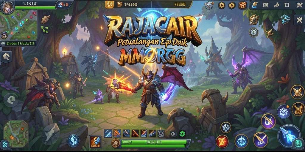Tampilan screenshot dari gameplay seru RAJACAIR di dunia MMORPG.