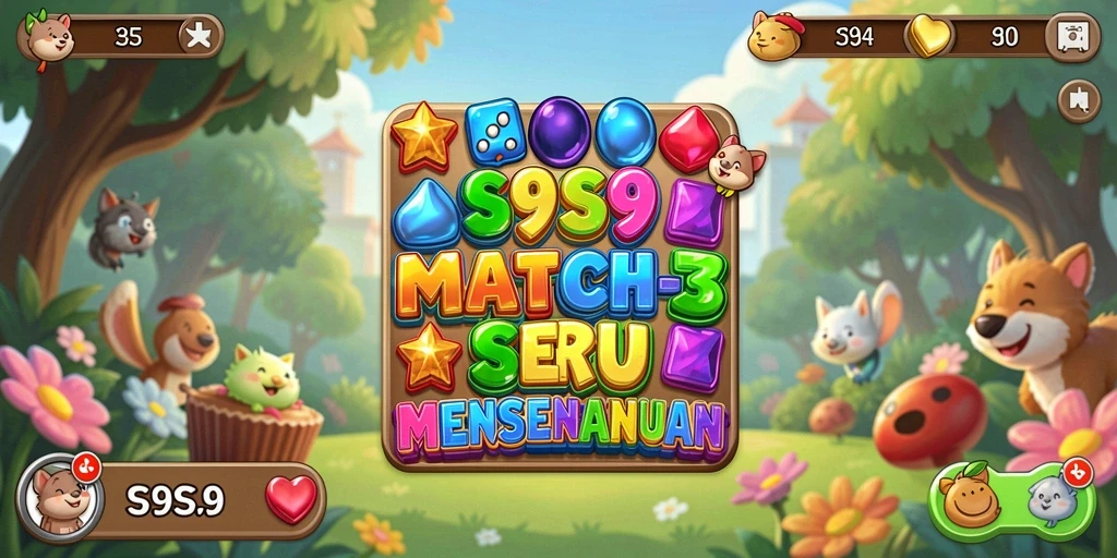 Gameplay seru dari S9S9 dalam aksi Match-3.